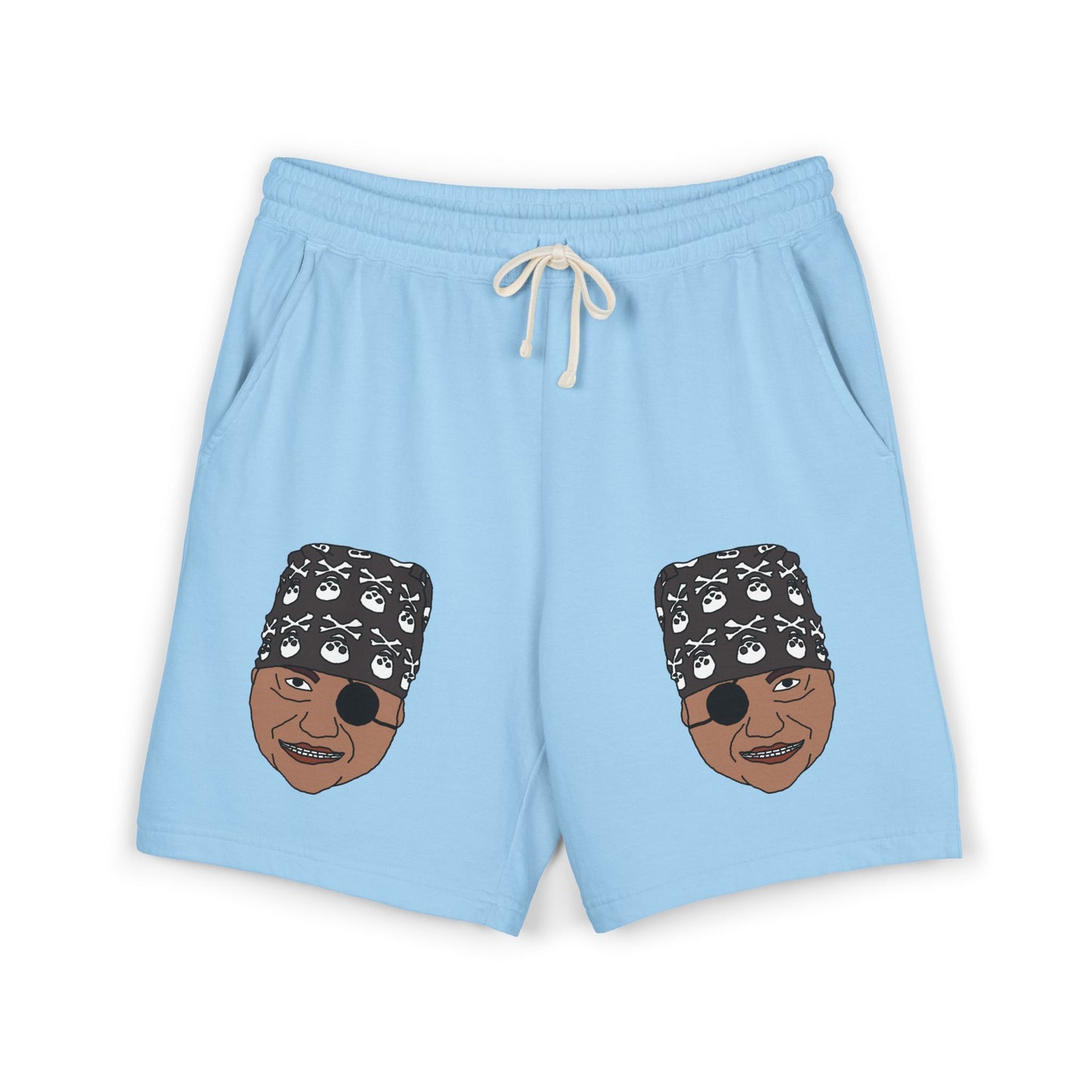 TROL Unisex Garment-Dyed Lightweight Fleece Sweat Shorts