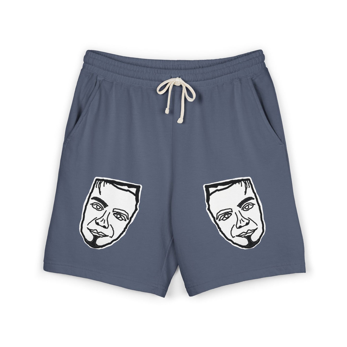 TROL Unisex Garment-Dyed Lightweight Fleece Sweat Shorts
