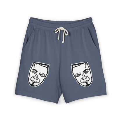 TROL Unisex Garment-Dyed Lightweight Fleece Sweat Shorts