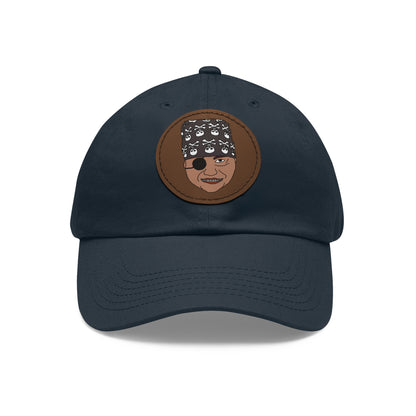 TROL Dad Hat with Leather Patch (Round)