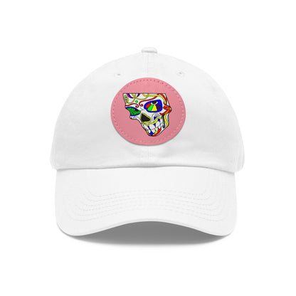 TROL Dad Hat with Leather Patch (Round)