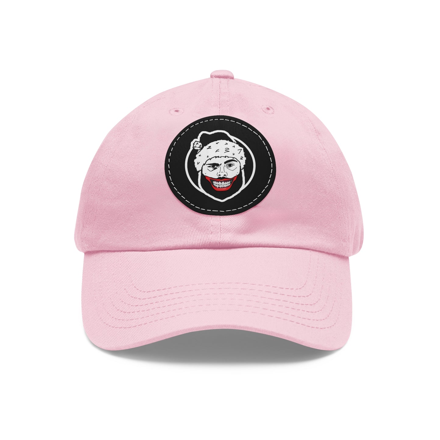 TROL Dad Hat with Leather Patch (Round)