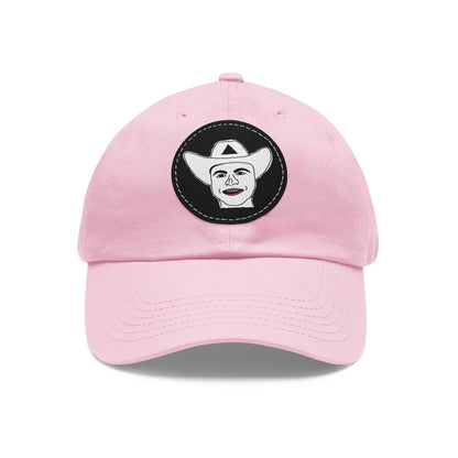 TROL Dad Hat with Leather Patch (Round)