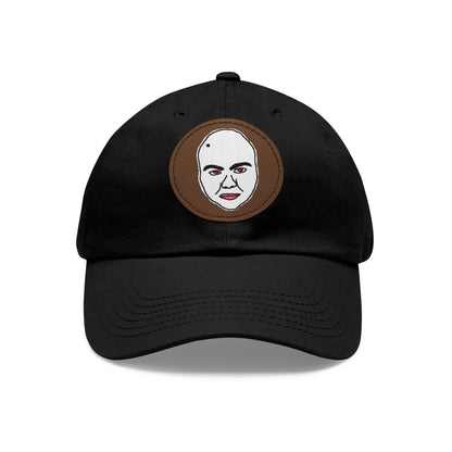 TROL Dad Hat with Leather Patch (Round)