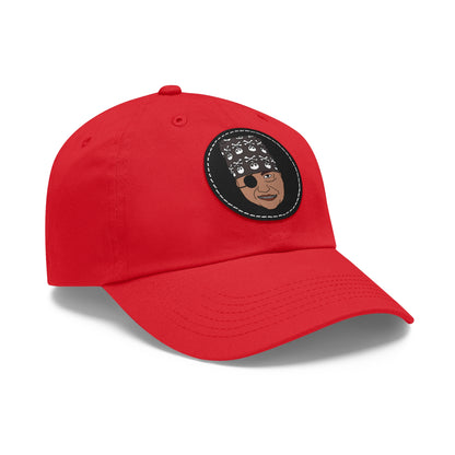 TROL Dad Hat with Leather Patch (Round)