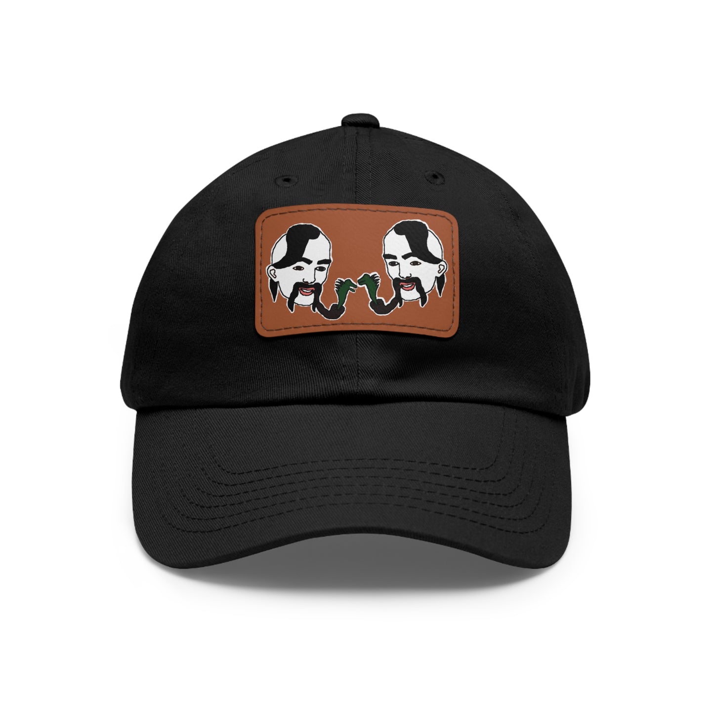 TROL Dad Hat with Leather Patch (Rectangle)