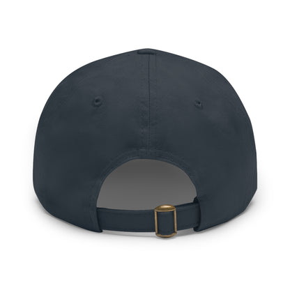 TROL Dad Hat with Leather Patch (Round)