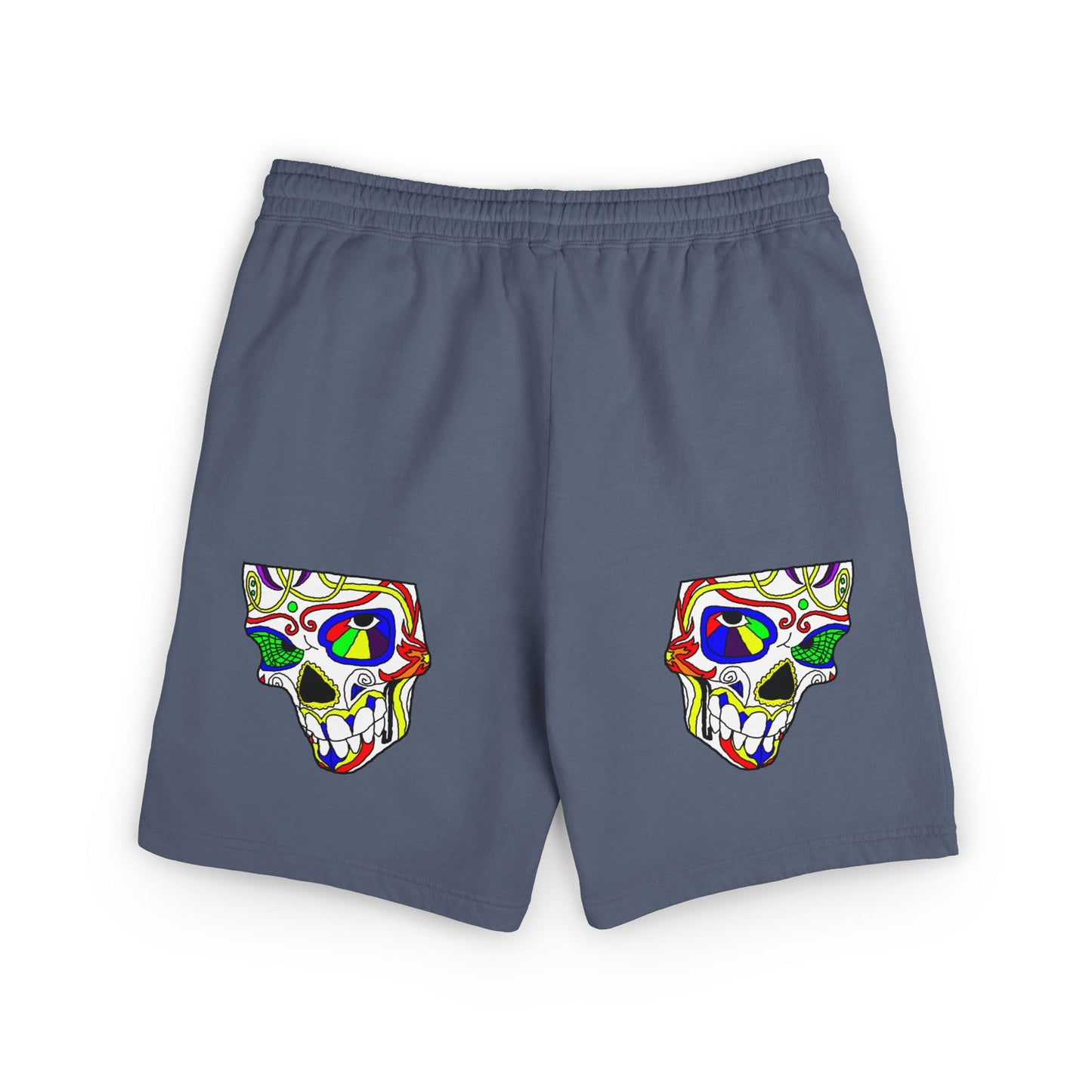 TROL Unisex Garment-Dyed Lightweight Fleece Sweat Shorts