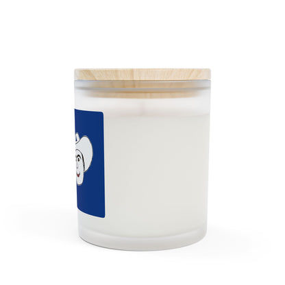 TROL Frosted Glass Candle, 11oz