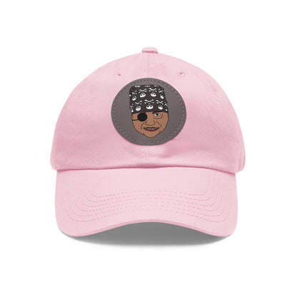 TROL Dad Hat with Leather Patch (Round)