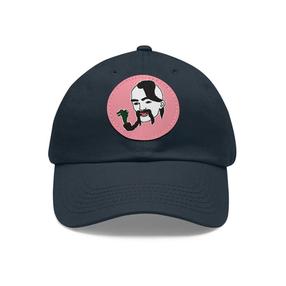 TROL Dad Hat with Leather Patch (Round)