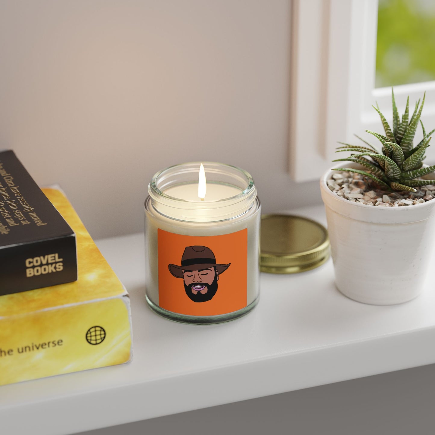 TROL Scented Candles, Coconut Apricot Wax (4oz, 9oz)