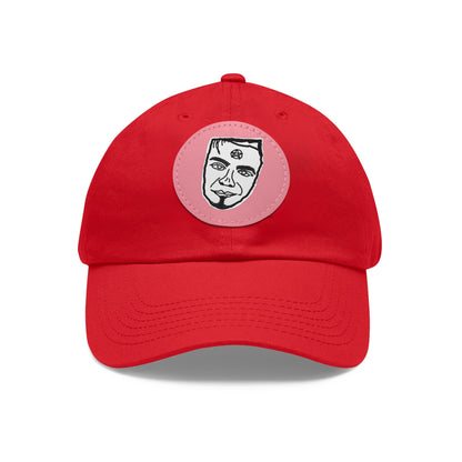 TROL Dad Hat with Leather Patch (Round)