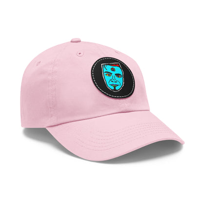 TROL Dad Hat with Leather Patch (Round)