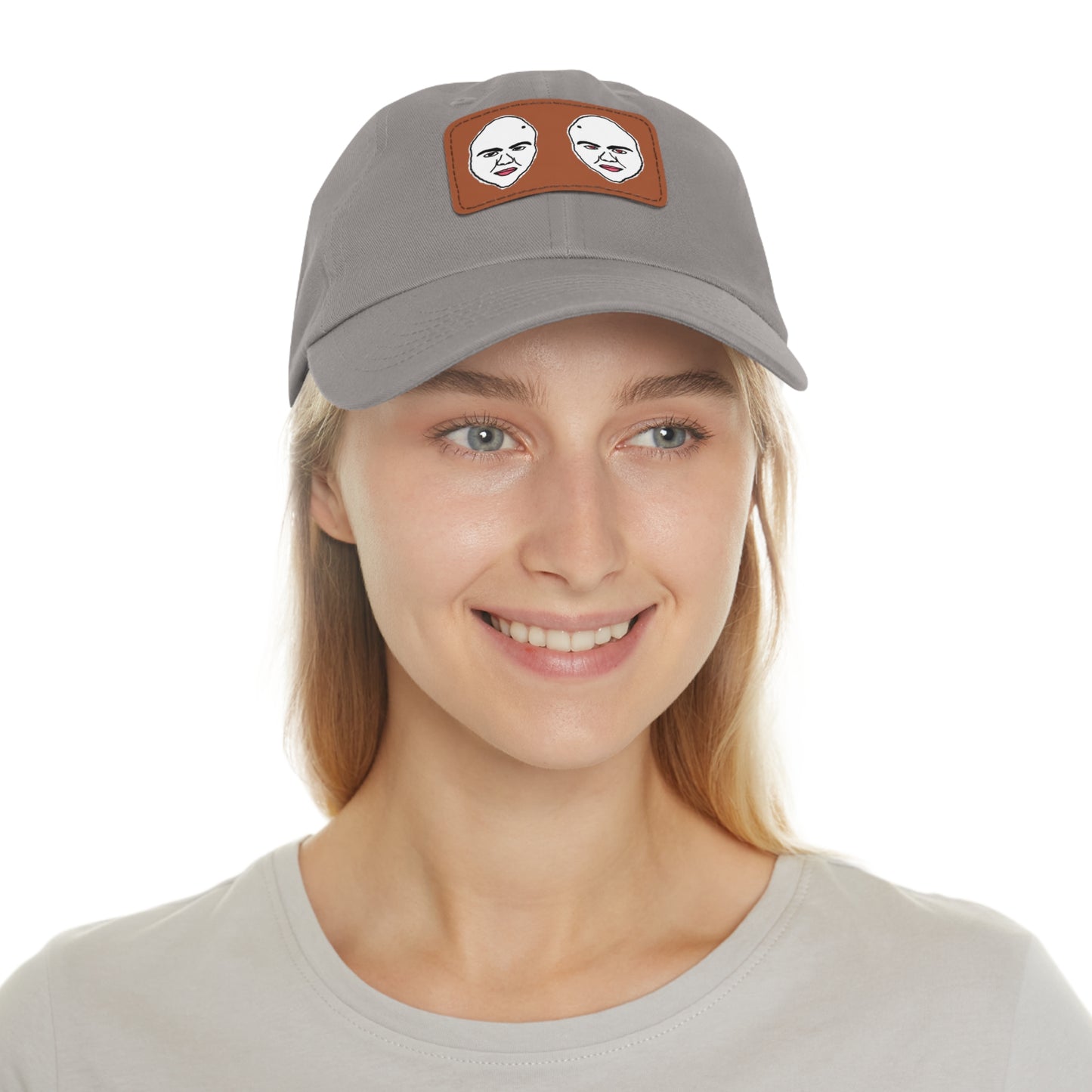 TROL Dad Hat with Leather Patch (Rectangle)