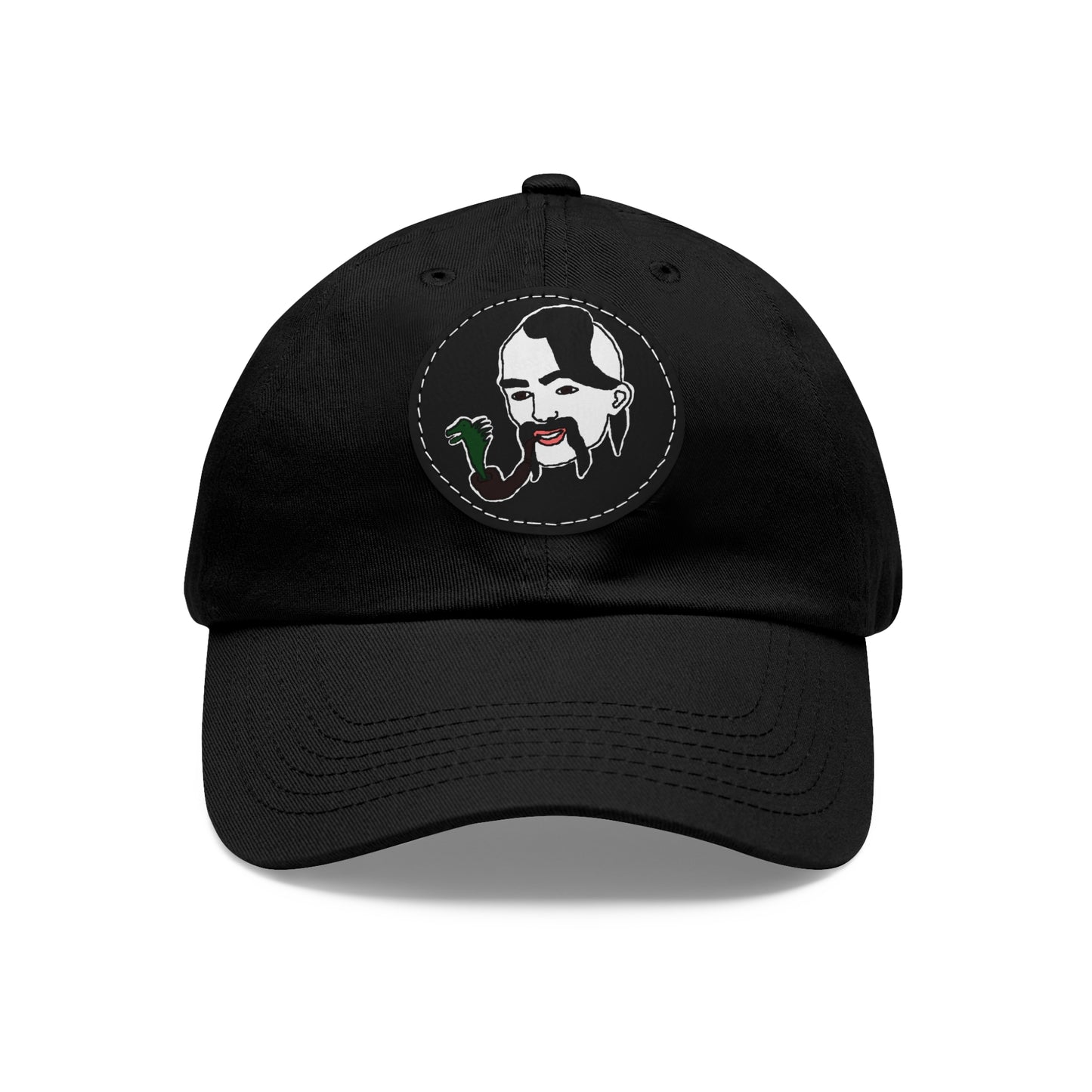 TROL Dad Hat with Leather Patch (Round)