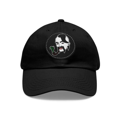 TROL Dad Hat with Leather Patch (Round)