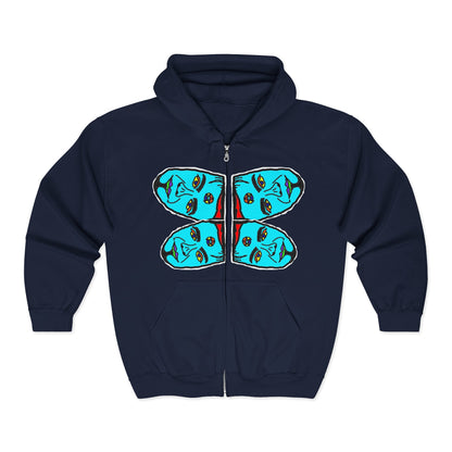 TROL Unisex Heavy Blend™ Full Zip Hooded Sweatshirt