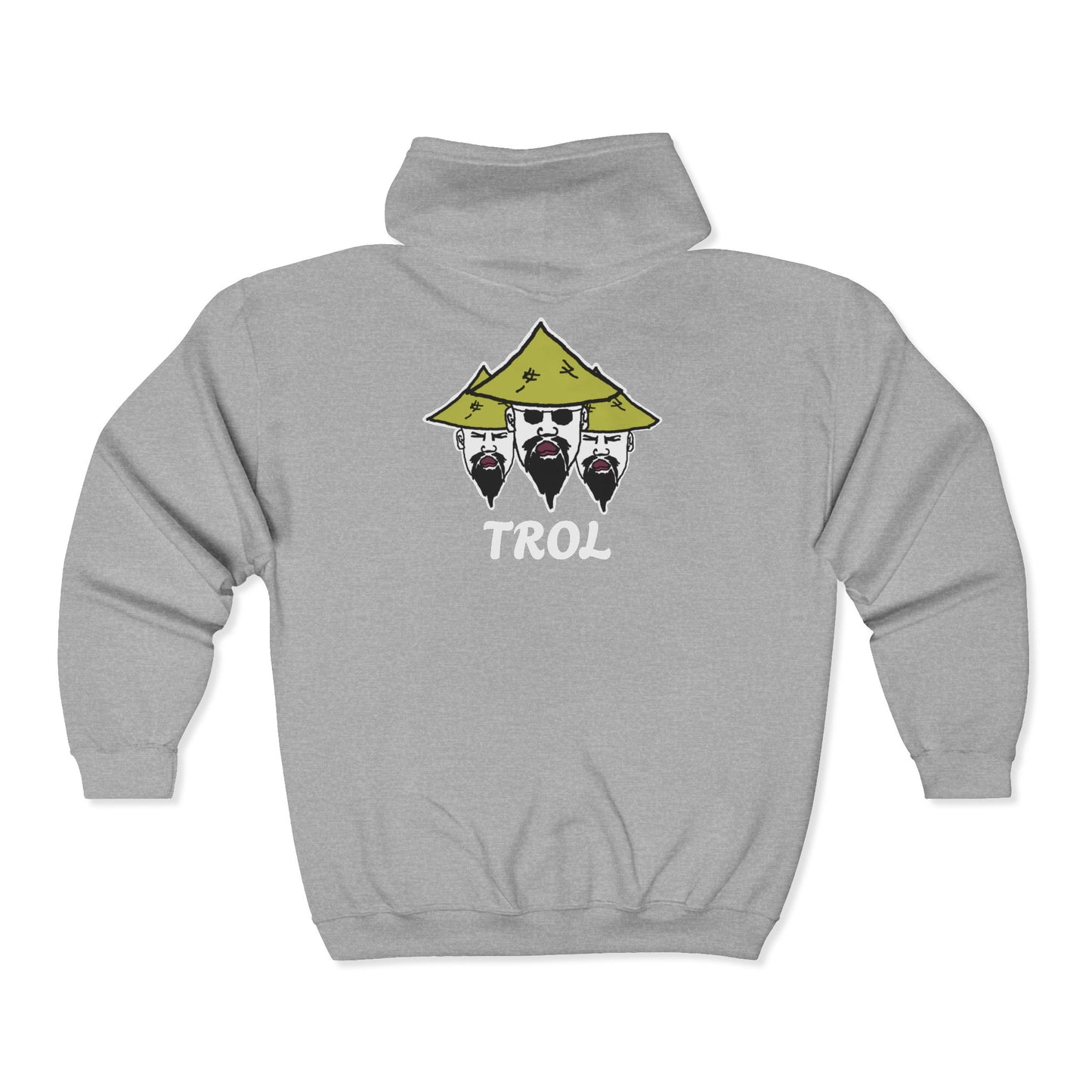 TROL Unisex Heavy Blend™ Full Zip Hooded Sweatshirt