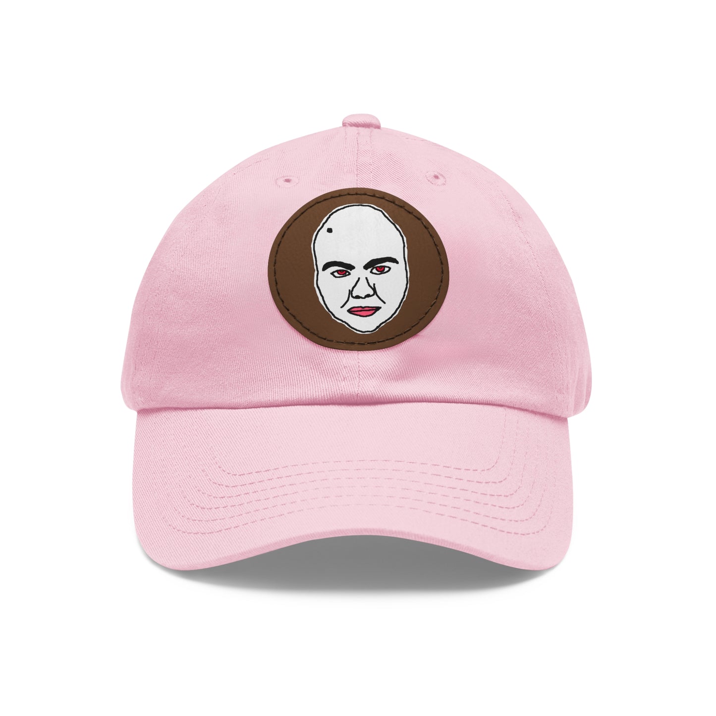 TROL Dad Hat with Leather Patch (Round)