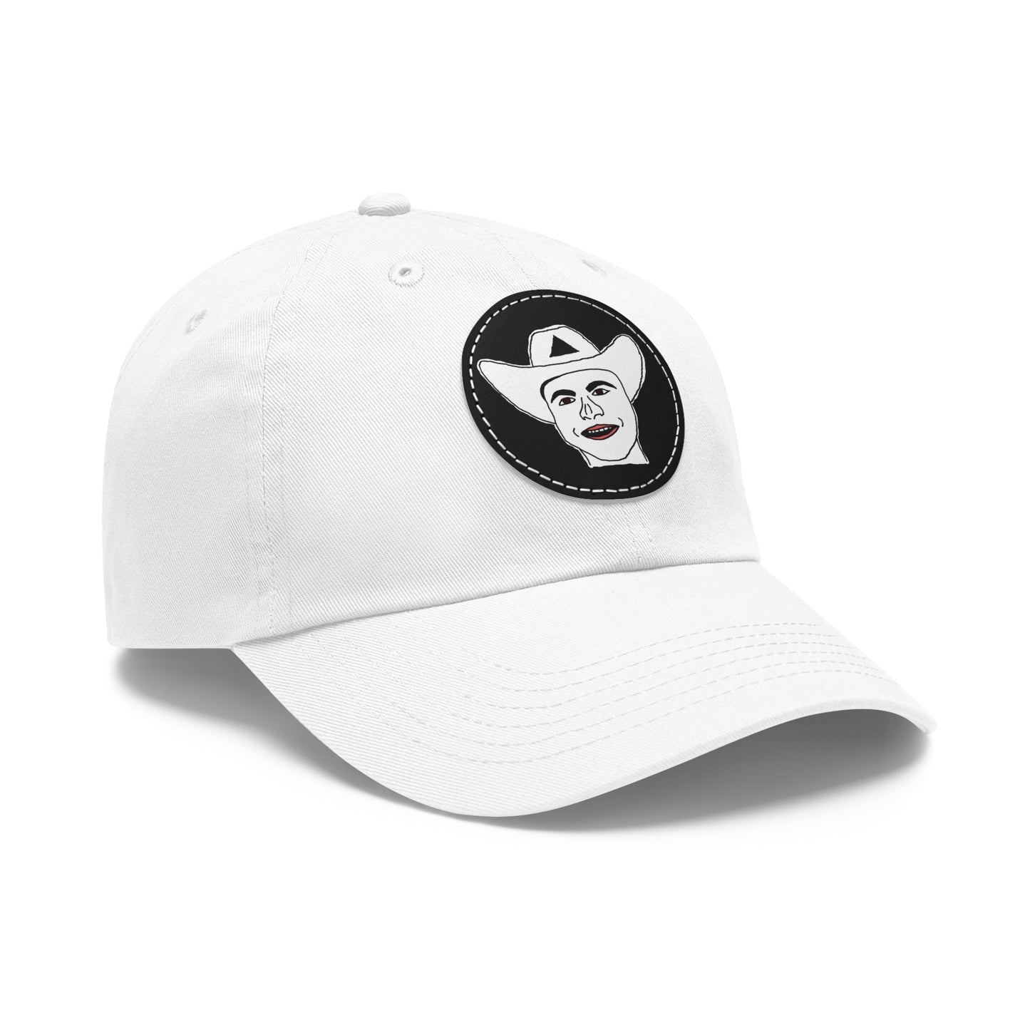 TROL Dad Hat with Leather Patch (Round)