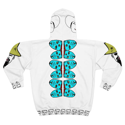 TROL Unisex Zip Hoodie (AOP)