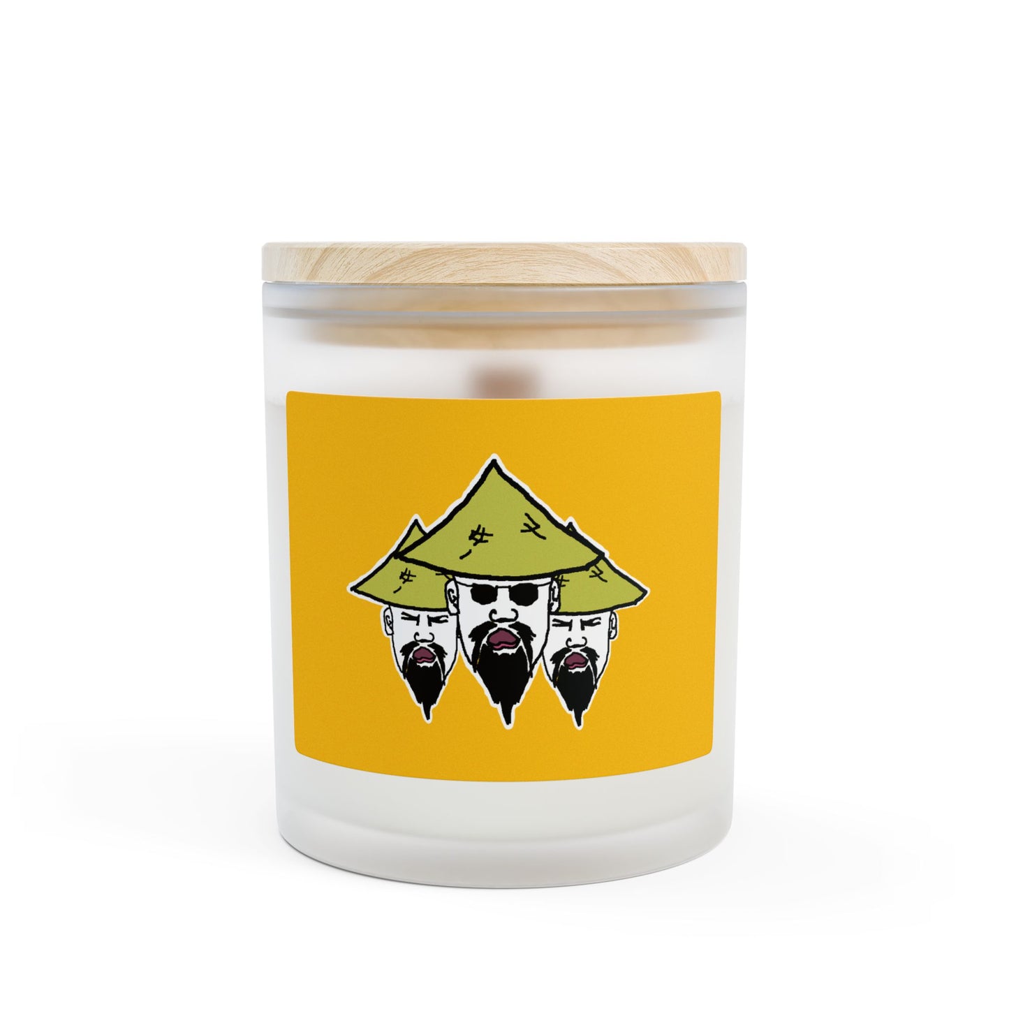 TROL Frosted Glass Candle, 11oz