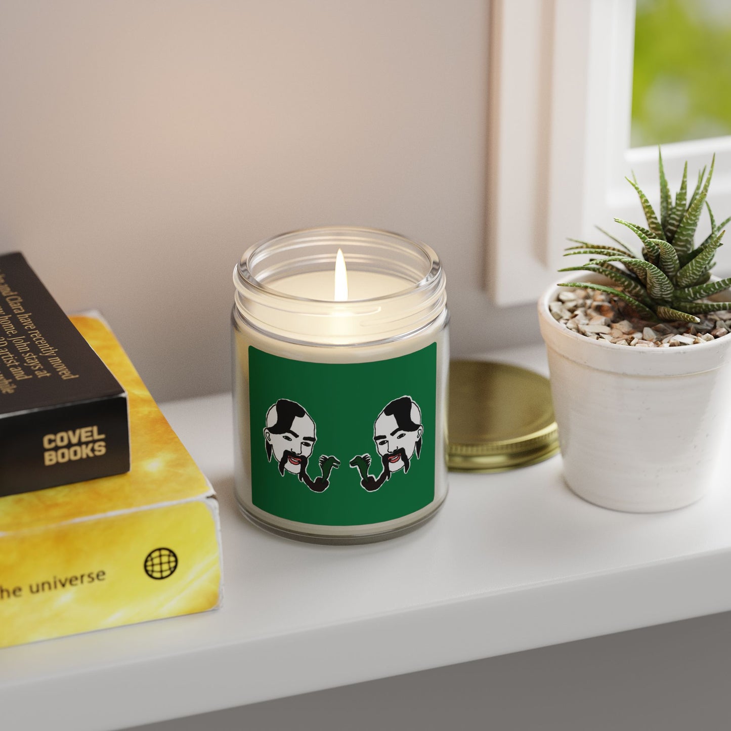 TROL Scented Candles, Coconut Apricot Wax (4oz, 9oz)