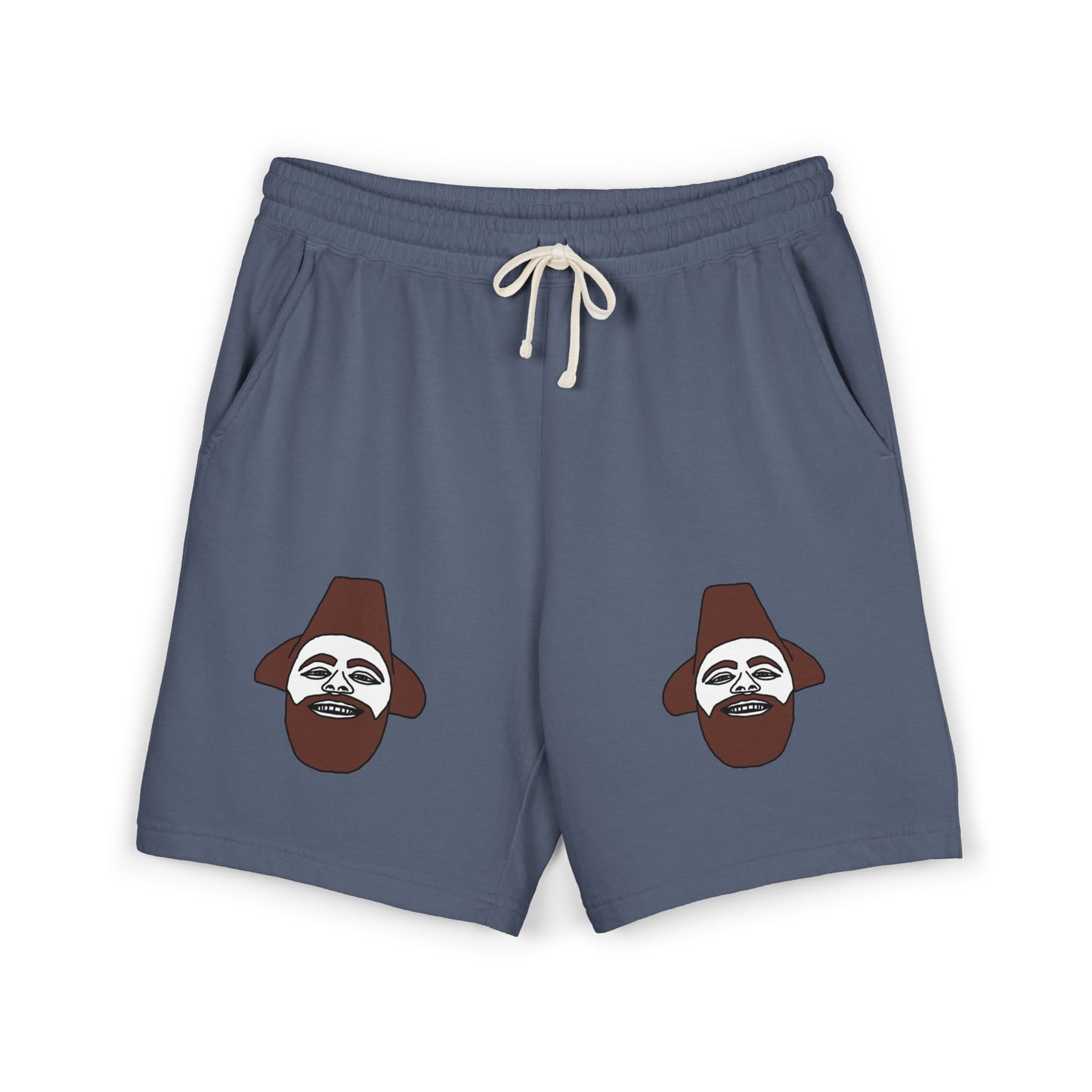 TROL Unisex Garment-Dyed Lightweight Fleece Sweat Shorts