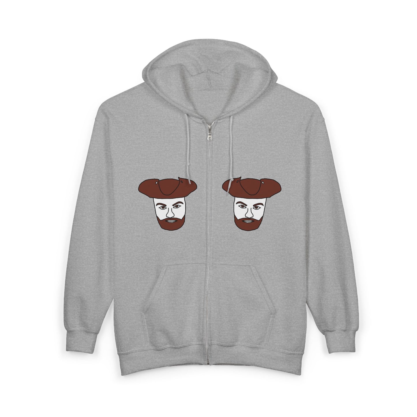 TROL Unisex Heavy Blend™ Full Zip Hooded Sweatshirt