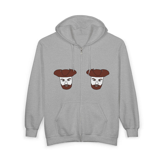 TROL Unisex Heavy Blend™ Full Zip Hooded Sweatshirt