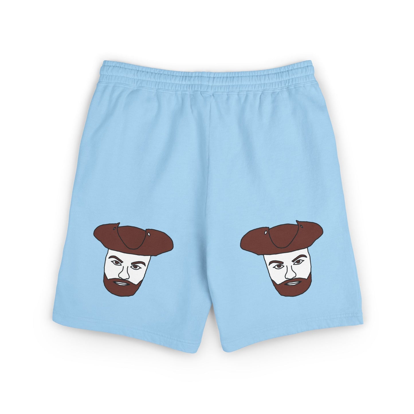 TROL Unisex Garment-Dyed Lightweight Fleece Sweat Shorts