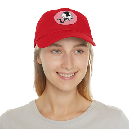 TROL Dad Hat with Leather Patch (Round)