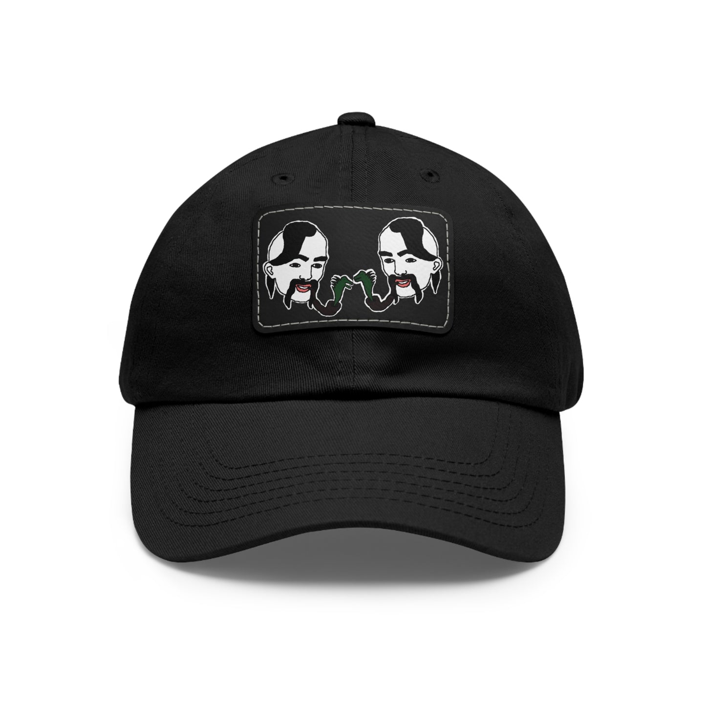 TROL Dad Hat with Leather Patch (Rectangle)