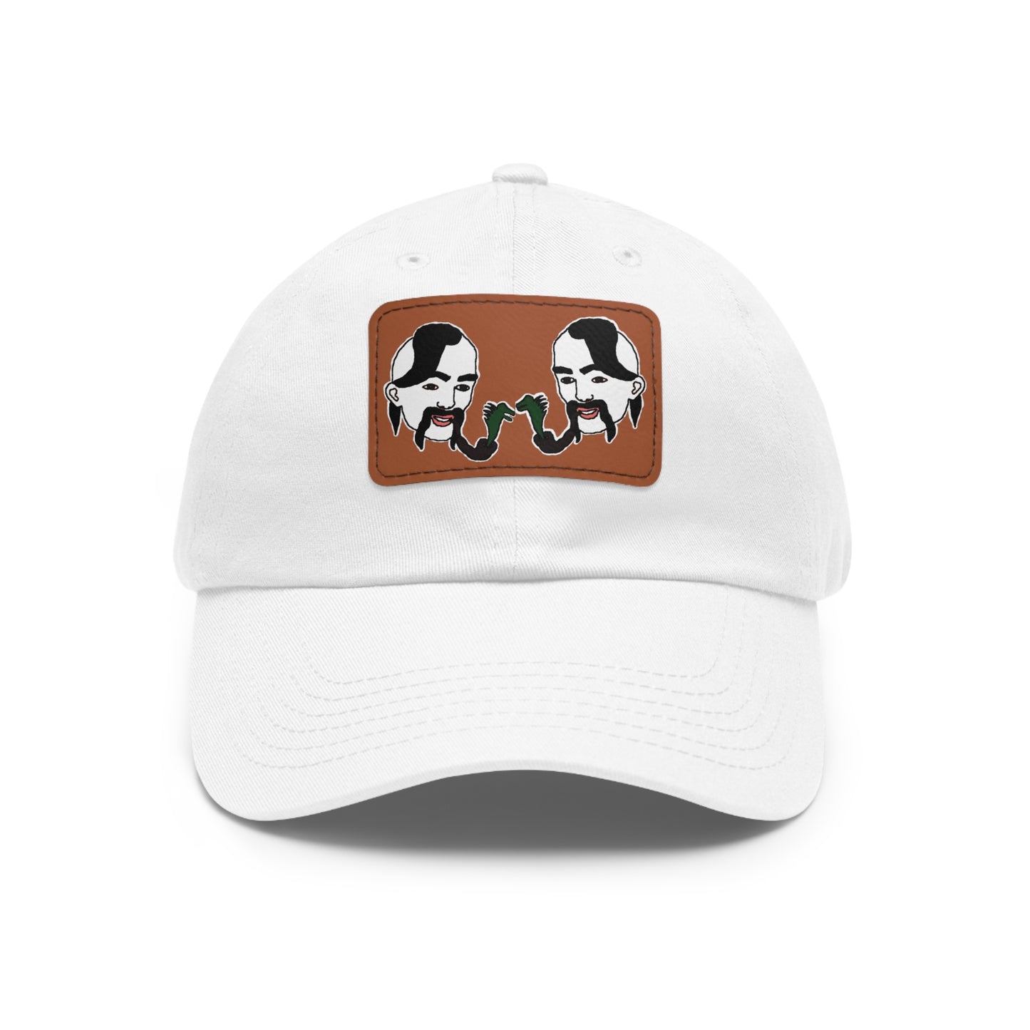 TROL Dad Hat with Leather Patch (Rectangle)