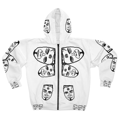 TROL Unisex Zip Hoodie (AOP)