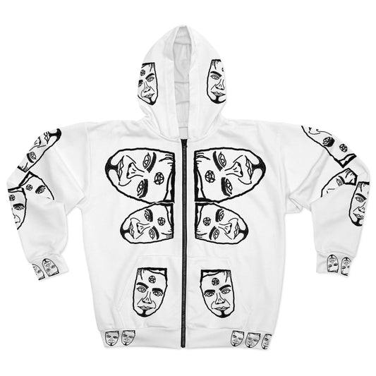 TROL Unisex Zip Hoodie (AOP)