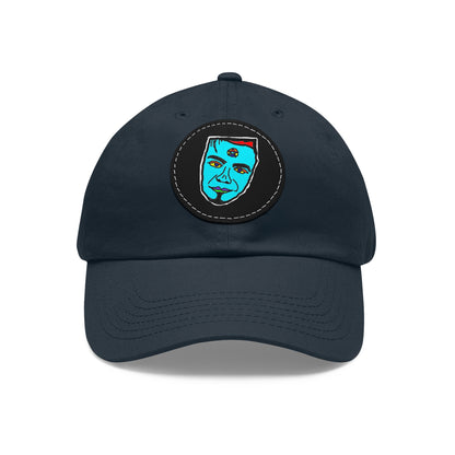 TROL Dad Hat with Leather Patch (Round)