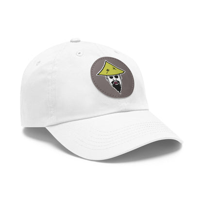 TROL Dad Hat with Leather Patch (Round)