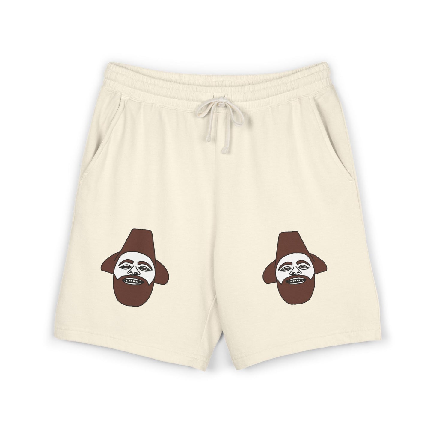 TROL Unisex Garment-Dyed Lightweight Fleece Sweat Shorts