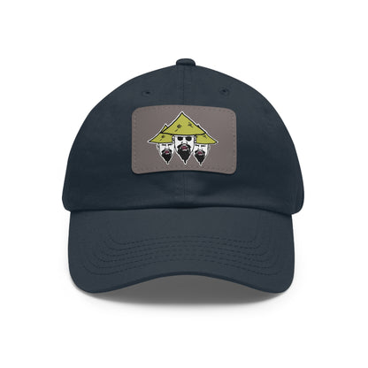 TROL Dad Hat with Leather Patch (Rectangle)