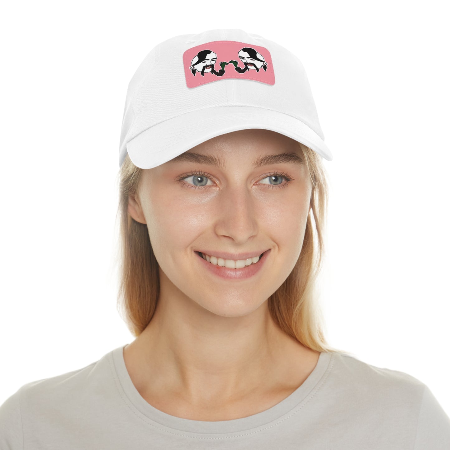 TROL Dad Hat with Leather Patch (Rectangle)