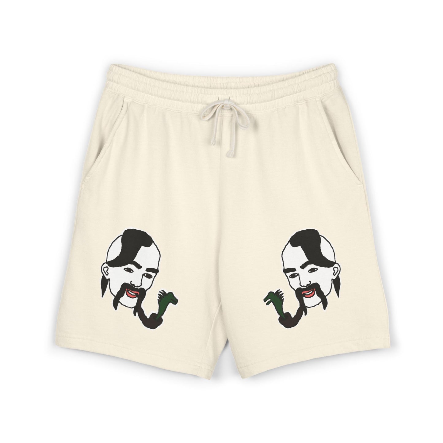 TROL Unisex Garment-Dyed Lightweight Fleece Sweat Shorts