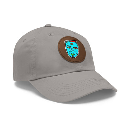 TROL Dad Hat with Leather Patch (Round)