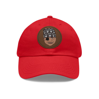 TROL Dad Hat with Leather Patch (Round)