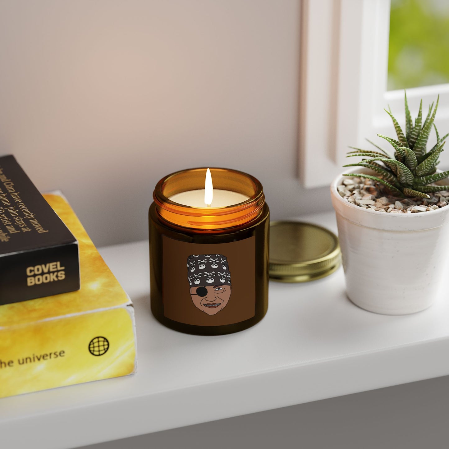 TROL Scented Candles, Coconut Apricot Wax (4oz, 9oz)
