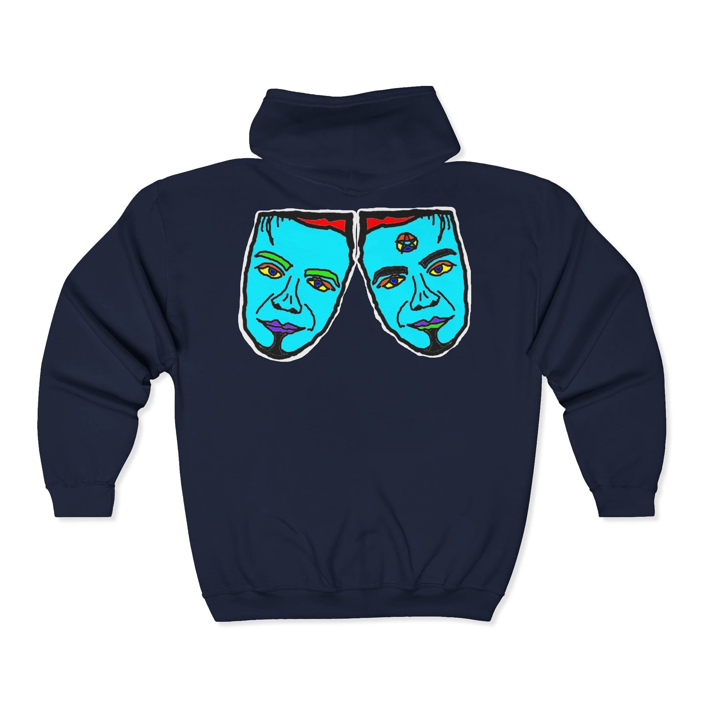 TROL Unisex Heavy Blend™ Full Zip Hooded Sweatshirt