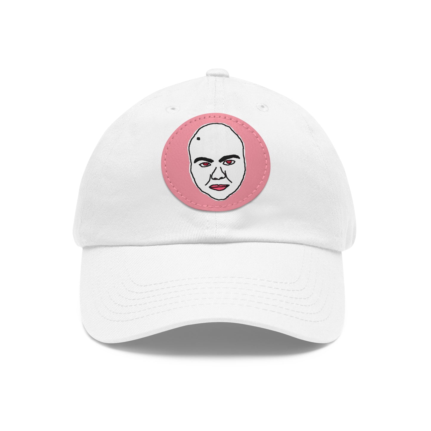 TROL Dad Hat with Leather Patch (Round)