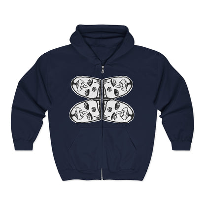 TROL Unisex Heavy Blend™ Full Zip Hooded Sweatshirt
