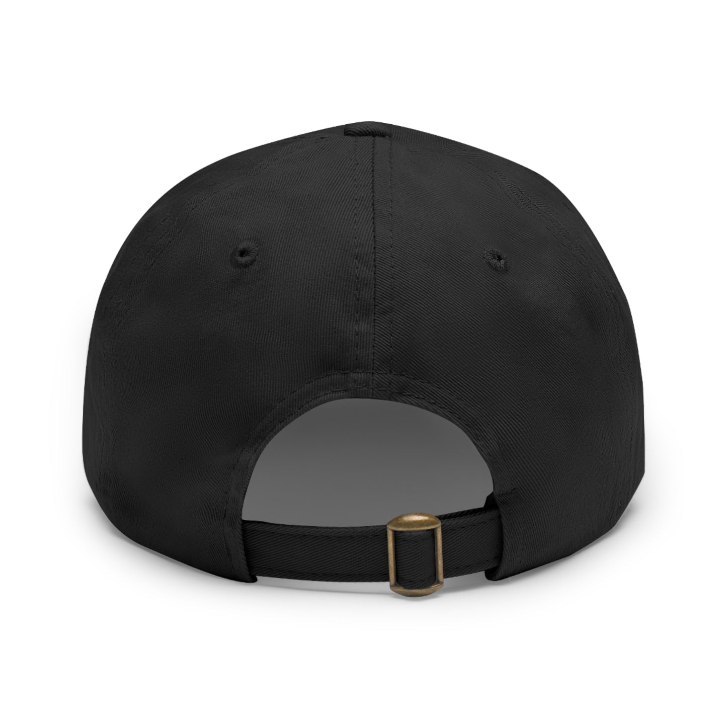 TROL Dad Hat with Leather Patch (Round)